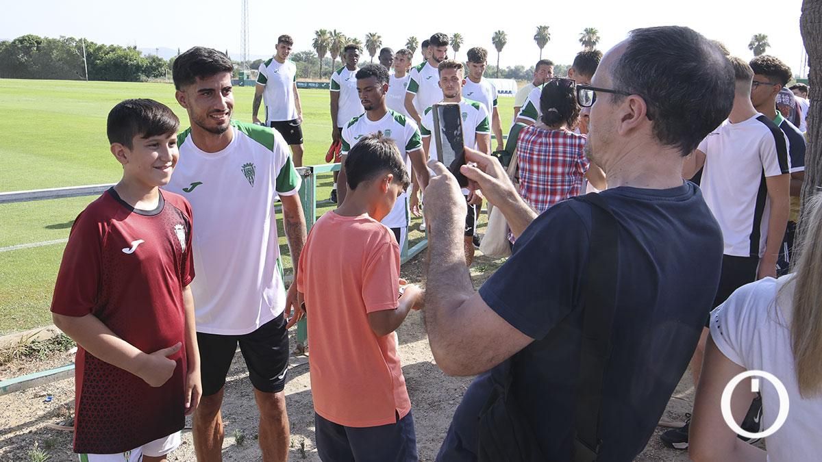 Primer entrenamiento de pretemporada del Córdoba CF