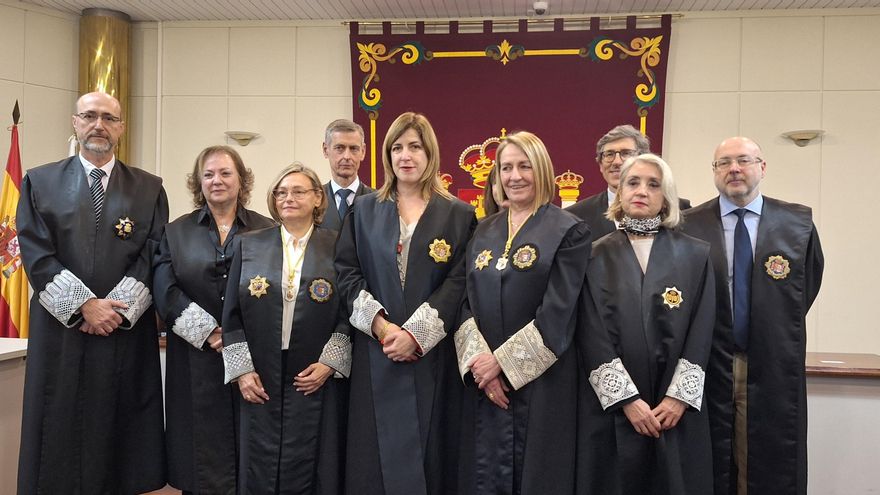 Toma de posesión de Esther Castanedo como presidenta de Sala de lo Contencioso-Administrastivo del TSJC Cantabria