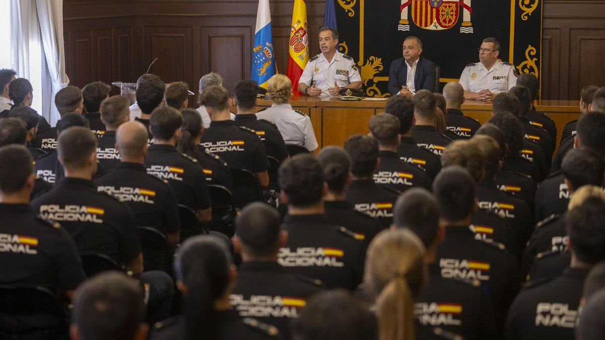 La Policía Nacional refuerza Canarias con 176 agentes, 130 de nuevo ingreso