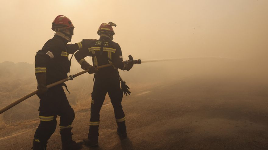 Reactivaciones y fuegos en Salamanca y Ávila complican la situación en Castilla y León