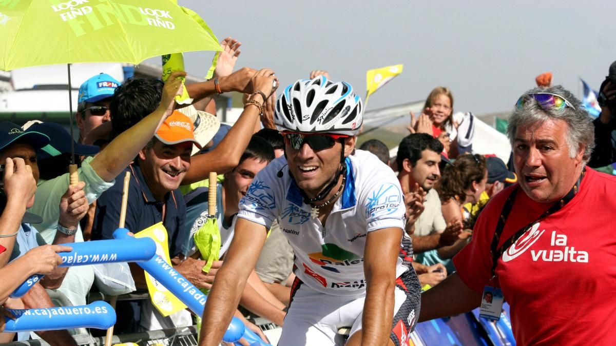 Alejandro Valverde ganó la etapa de la Vuelta Ciclista a España que llegó al Morredero en 2006, nueve años después del caso del pajar de Corporales. 