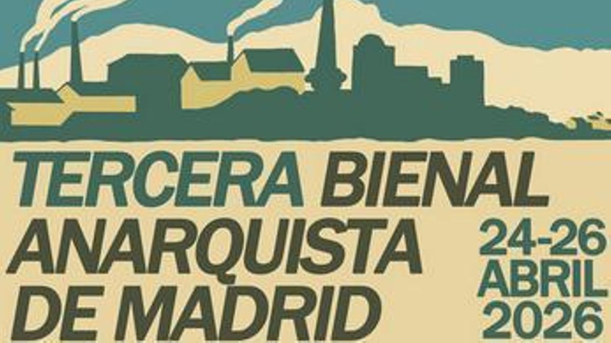 El CSO La Enredadera acoge la tercera Bienal Anarquista de Madrid