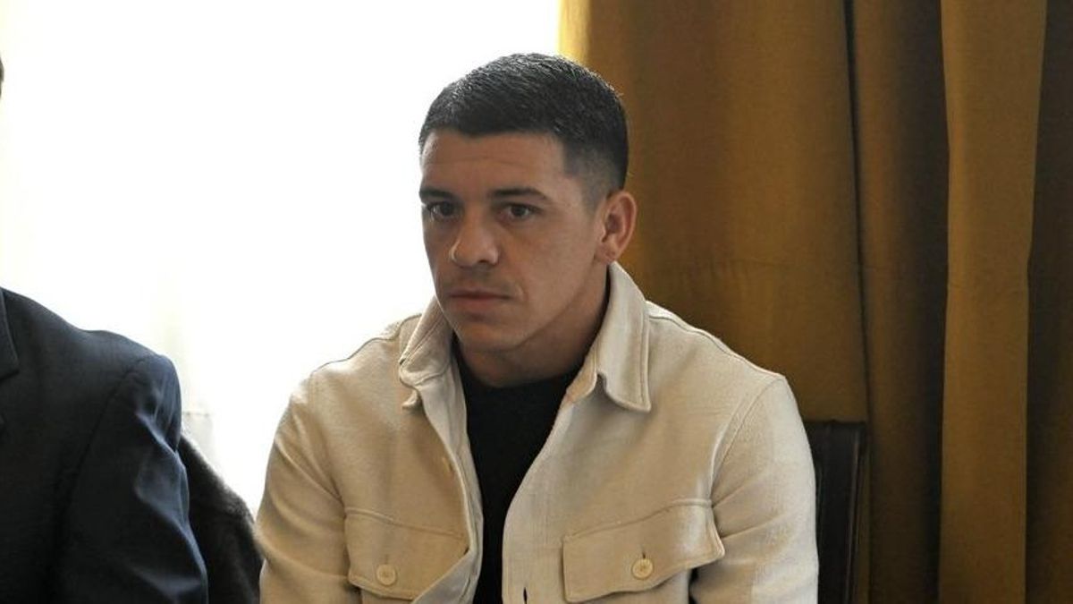 Diego García durante una de las audiencias del juicio en el que fue condenado a 6 años de prisión por abuso sexual.