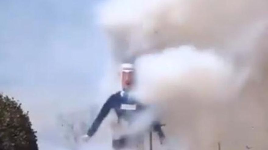 Israel acusa de antisemitismo a España por la elección de Netanyahu en El Burgo para su 'Quema de Judas' de este año