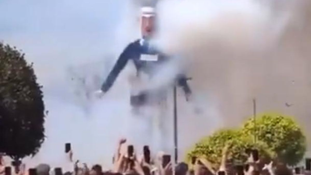 Israel acusa de antisemitismo a España por la elección de Netanyahu en El Burgo para su 'Quema de Judas' de este año