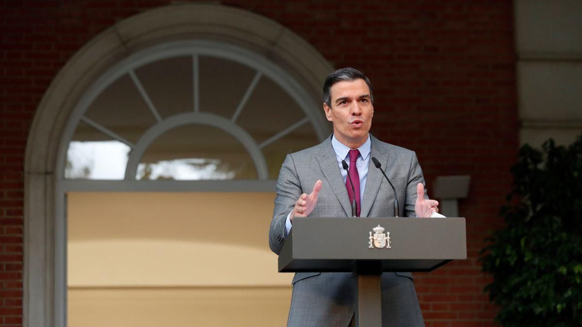 El presidente del Gobierno, Pedro Sánchez
