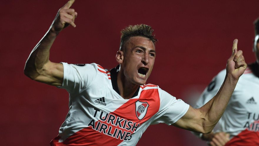 River superó a Argentinos y pasó a cuartos de final de Libertadores