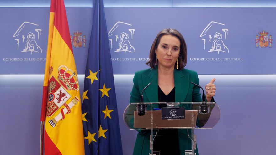 La portavoz del PP en el Congreso, Cuca Gamarra.