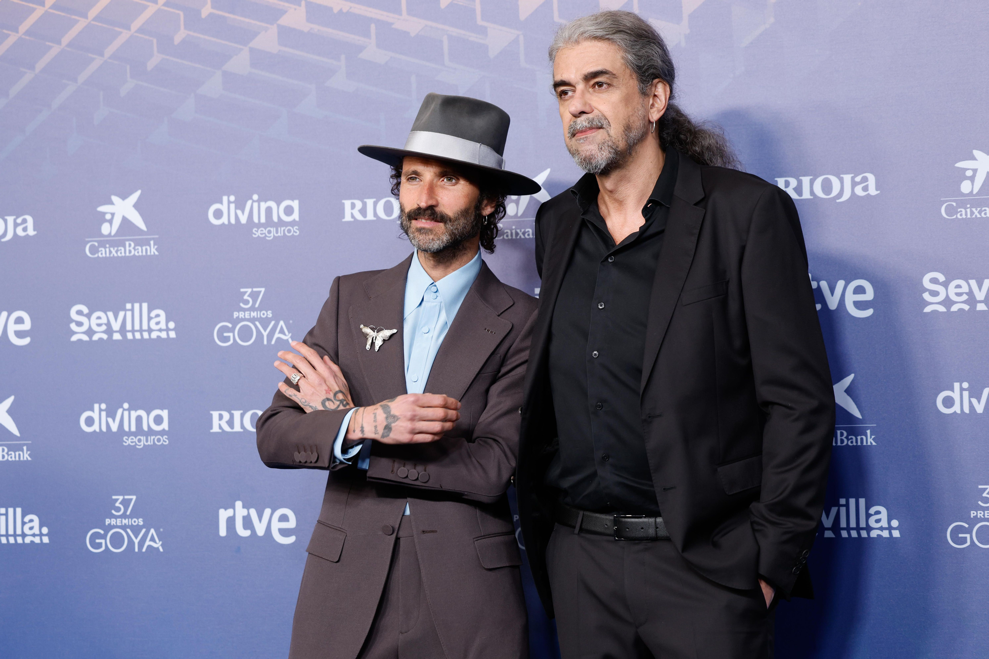 El cantante Leiva y el director Fernando León de Aranoa, que han trabajado juntos en 'Sintiéndolo mucho'