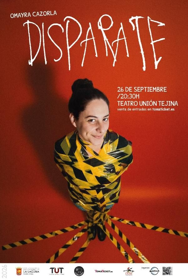 Cartel del show de Omayra Cazorla.
