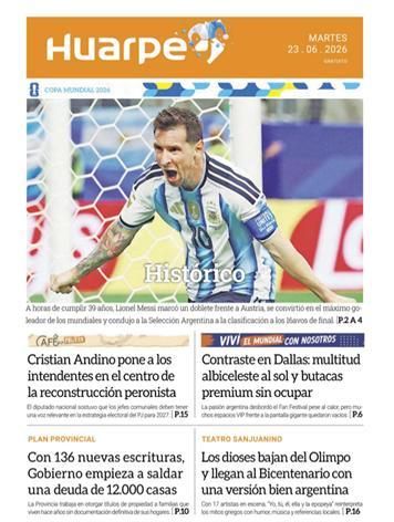 Los diarios del mundo, a los pies de un Messi eterno