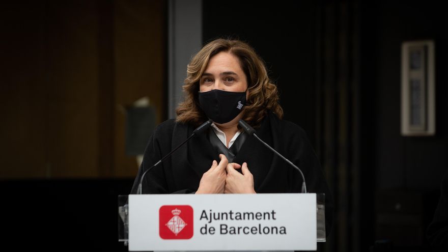 La alcaldesa de Barcelona, Ada Colau