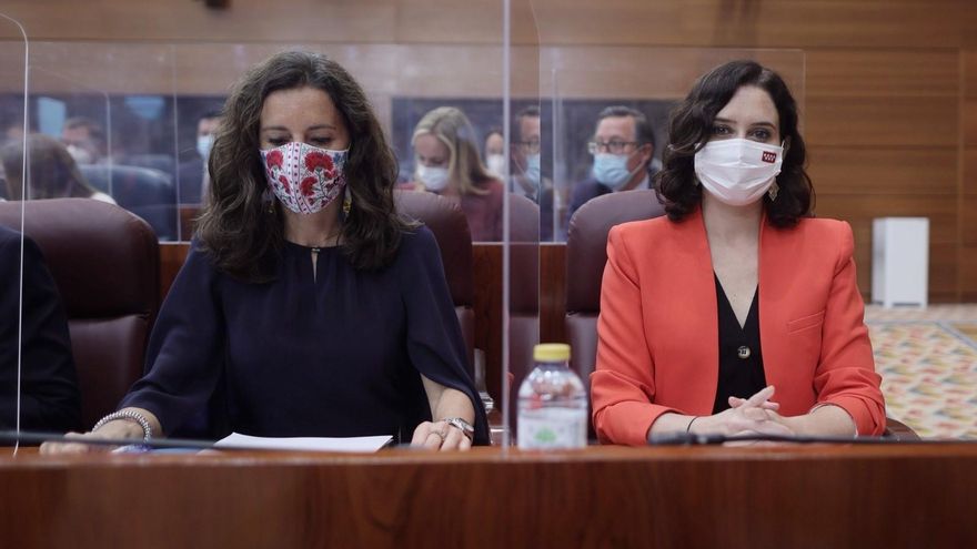 Ayuso se hace con la mayoría en la Mesa de la Asamblea de Madrid y pacta con Vox reducir los diputados