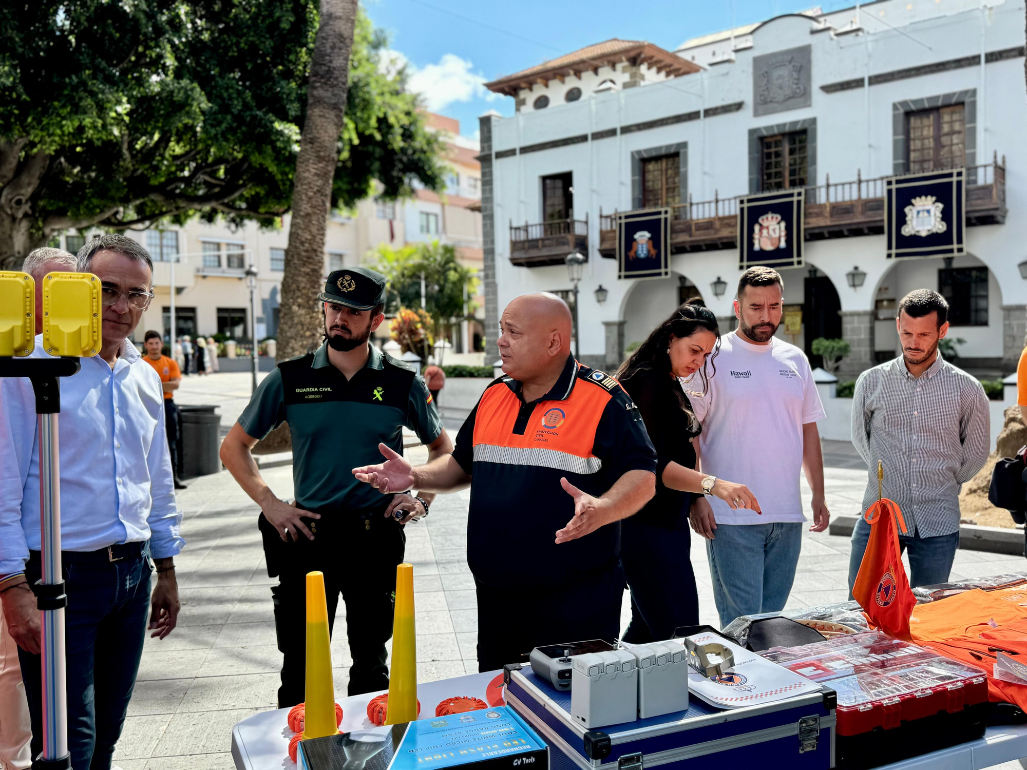 Los Llanos de Aridane amplía su infraestructura de emergencias con un hospital de campaña.