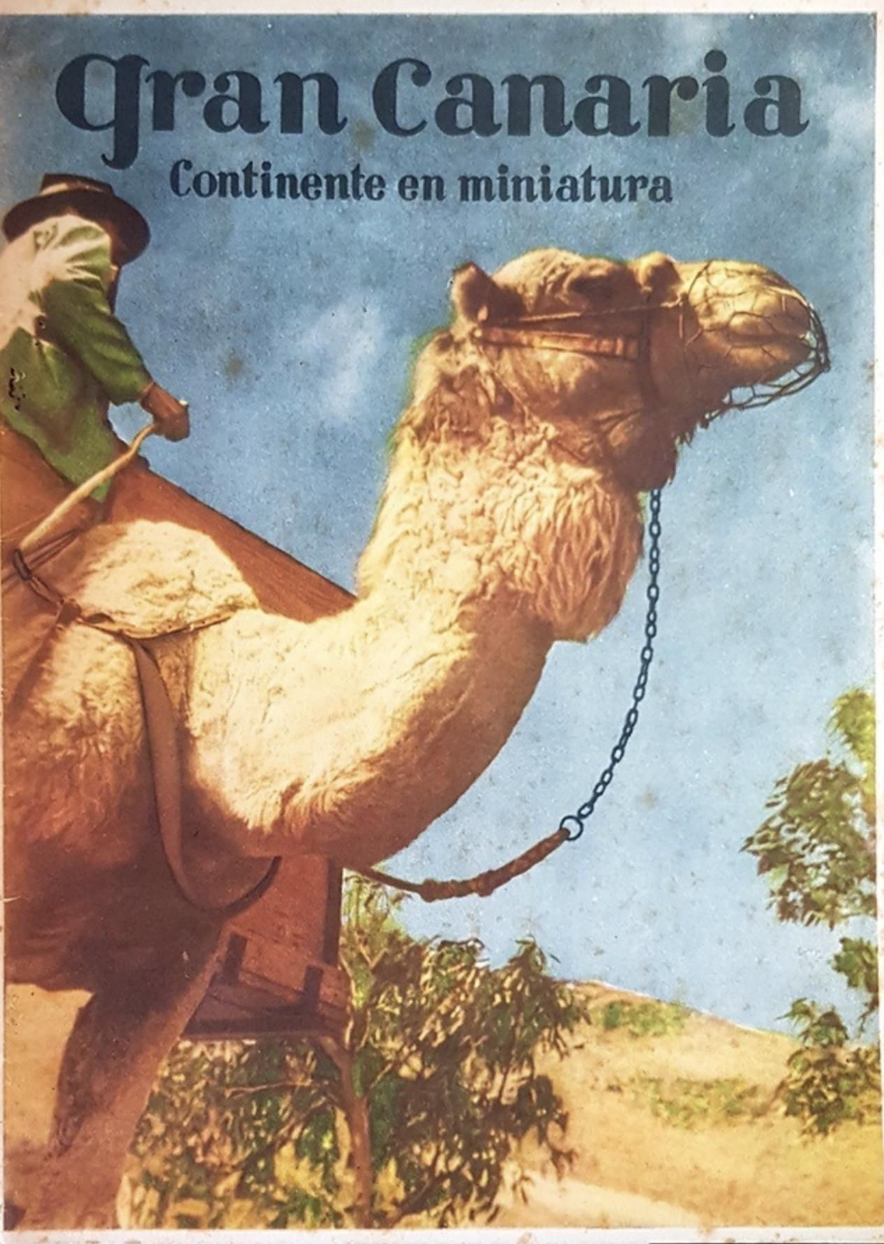 Folleto turístico de principios del siglo XX con el lema ‘Continente en miniatura’