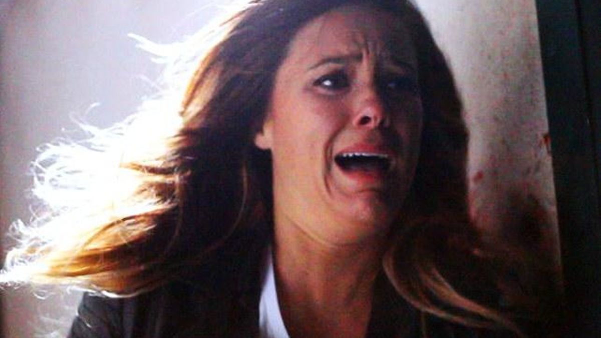 Pánico de Lorena Gómez en el túnel del terror: 'No es guay'