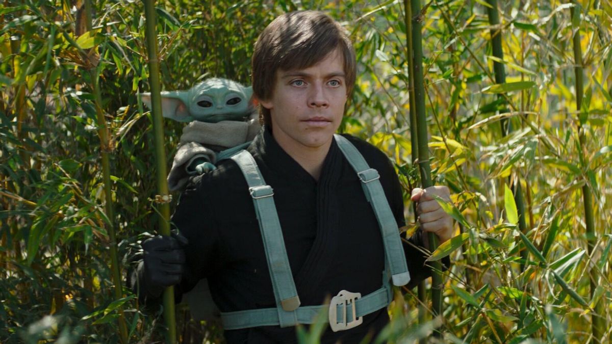 Grogu entrena con Luke Skywalker en 'El libro de Boba Fett'