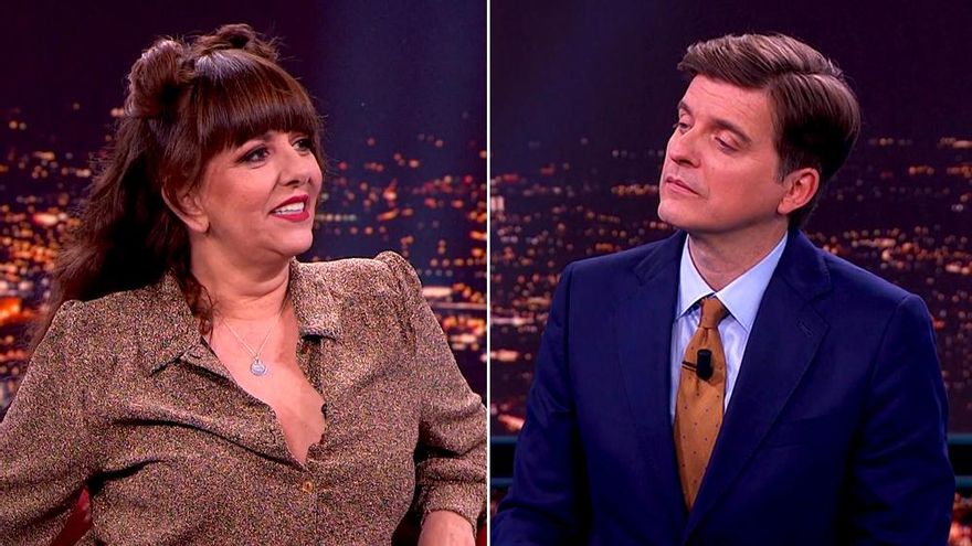 Yolanda Ramos se perdió en su promo de 'Late Xou' con Marc Giró: "¿Te has leído el guion?"