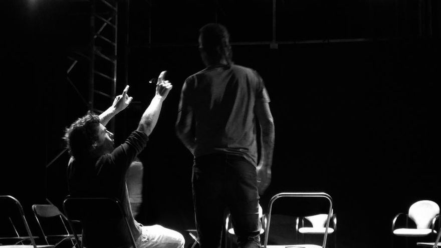 Imagen del trabajo en uno de los proyectos audiovisuales de SocioCreativo