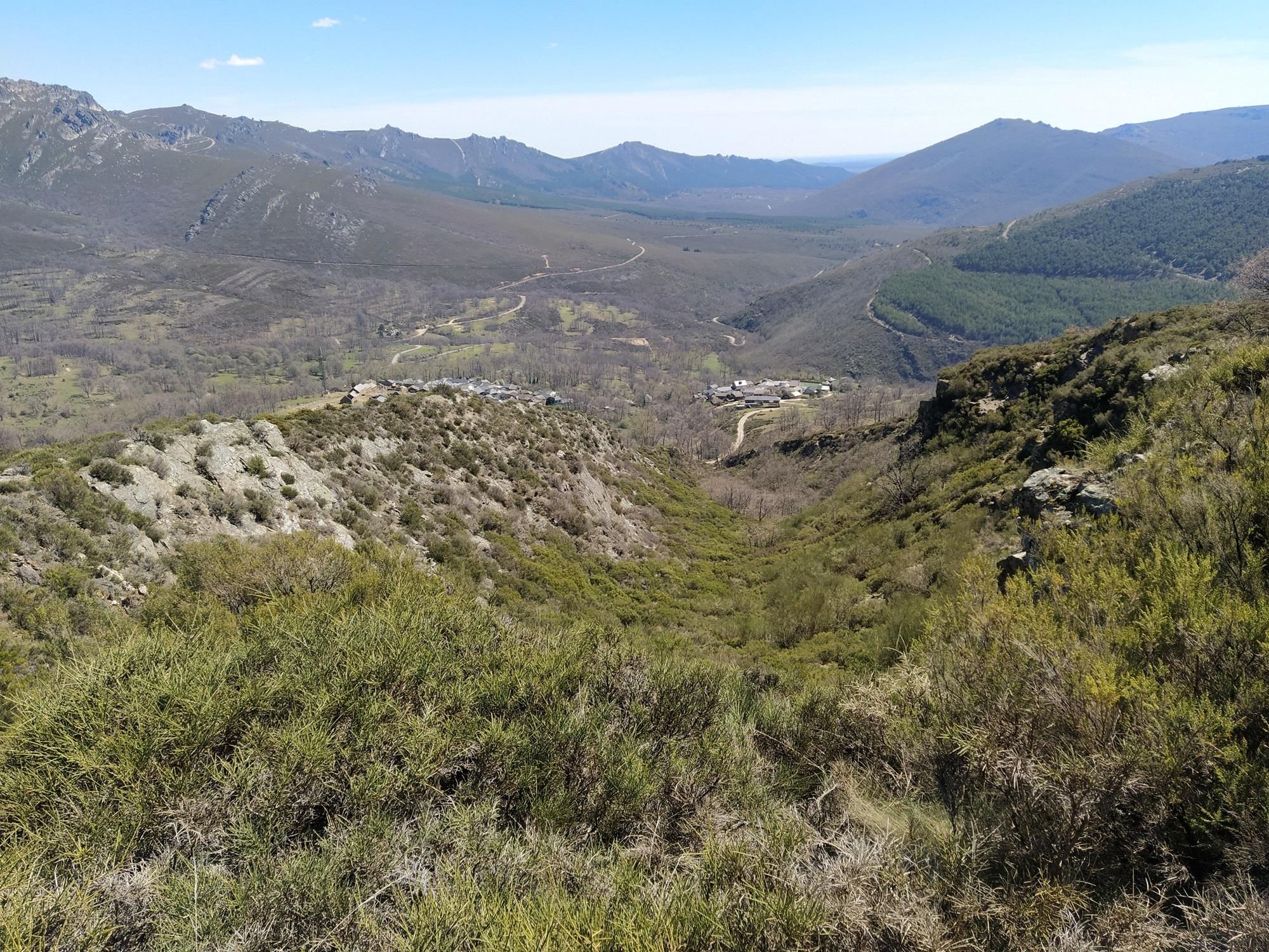 Restos de una explotación romana en Pozos.
