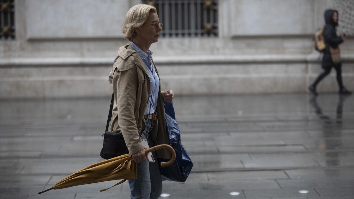 Las lluvias reaparecen este miércoles y las temperaturas seguirán por encima de los 20 grados