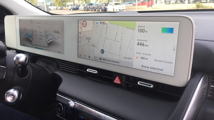 Interior del Hyundai Ioniq 5.