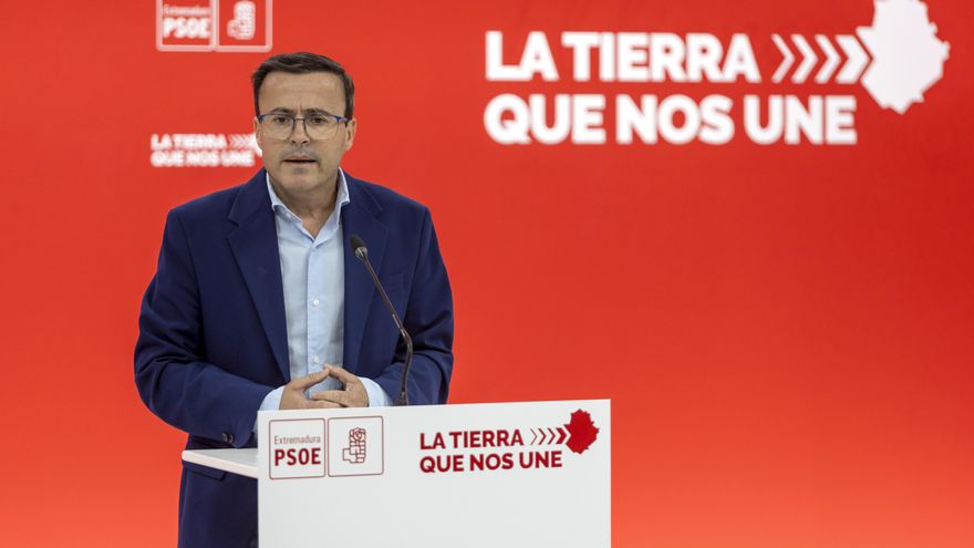 Gallardo propone al PP debatir la supresión del aforamiento en el parlamento extremeño