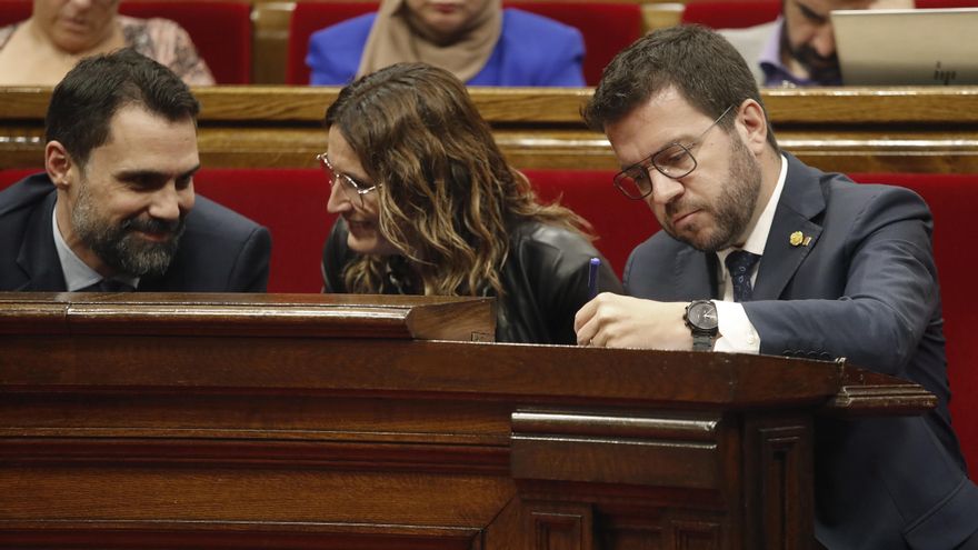 Aragonès insta a Junts a decidir "con celeridad" si sale del Govern