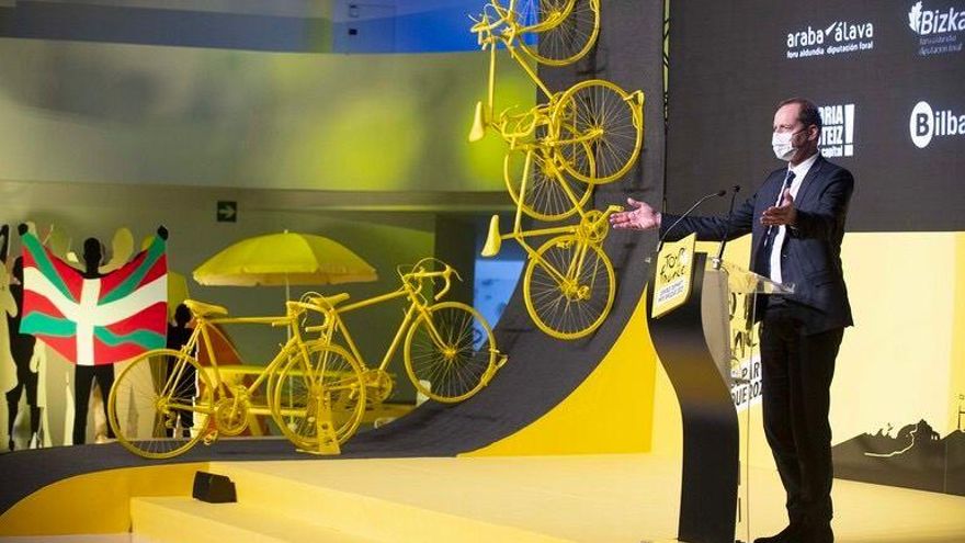Euskadi presenta el "sueño cumplido" de tener en 2023 la salida y tres etapas del Tour de Francia