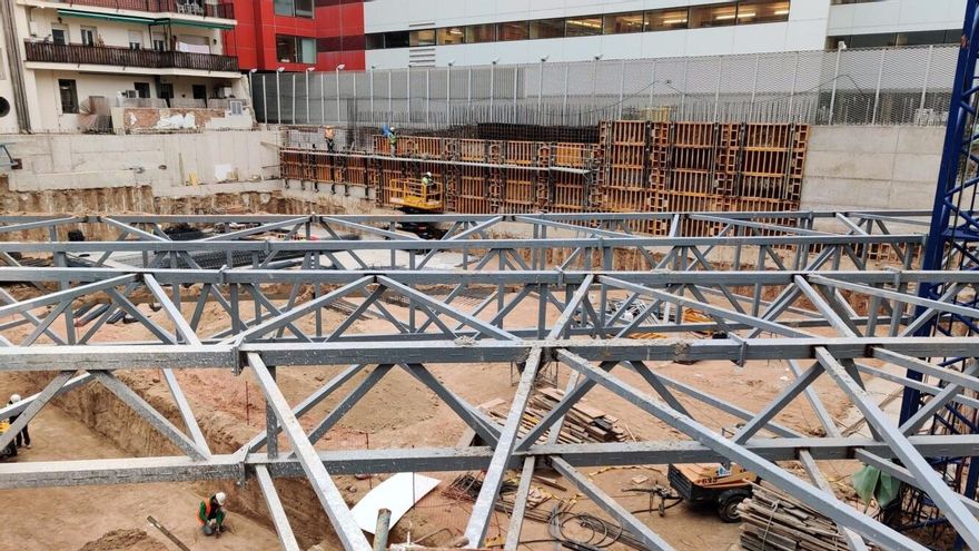 La nueva piscina del Parque Móvil estará finalizada antes de que acabe 2021