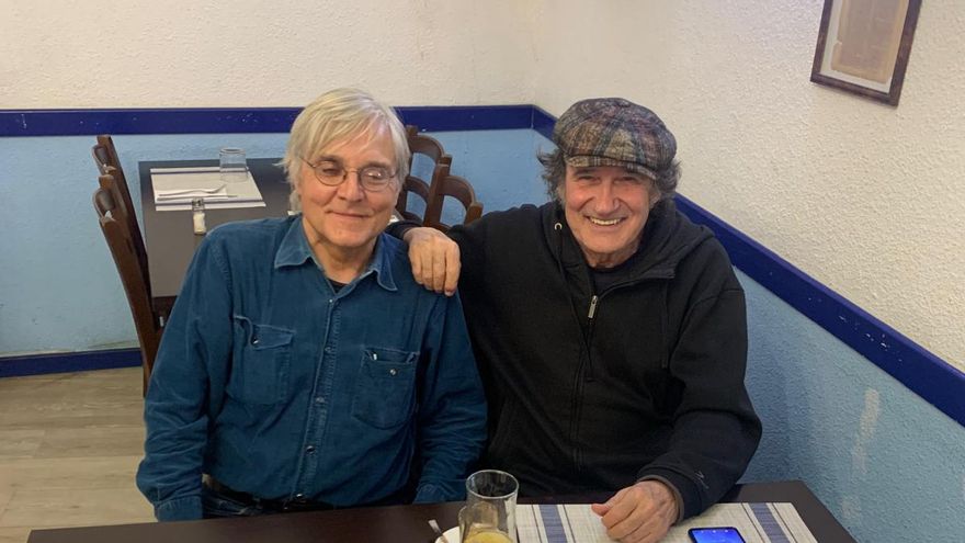 Alfons Cervera amb Eric Hackl.