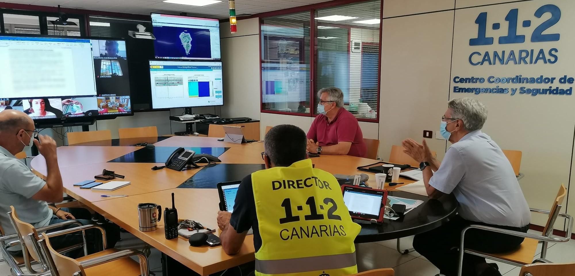 Reunión del Comité Director del Pevolca.