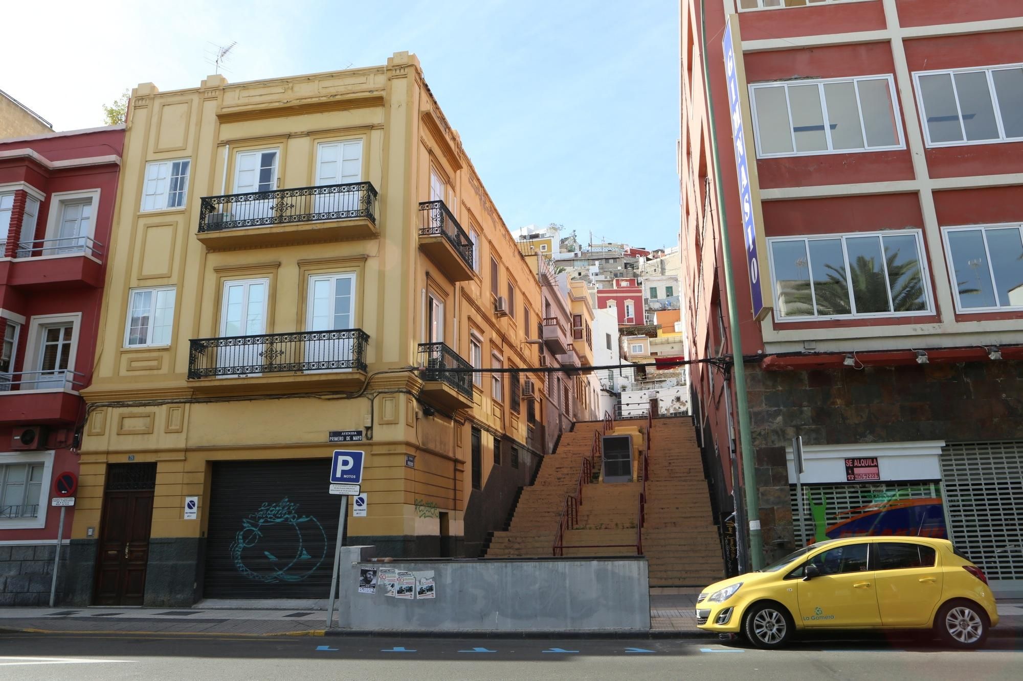 Risco de San Nicolás desde Primero de Mayo