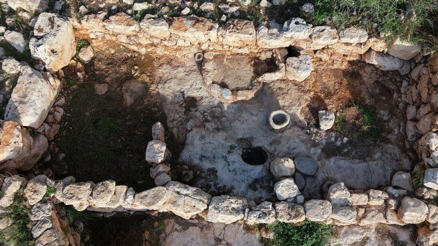 Una de les estructures recentment trobades