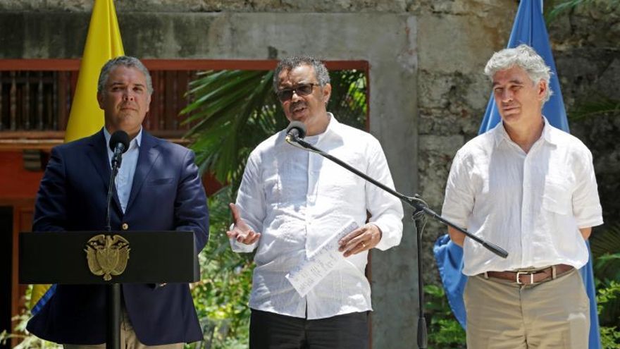 La OMS valora el trabajo de Colombia para atender a los migrantes venezolanos