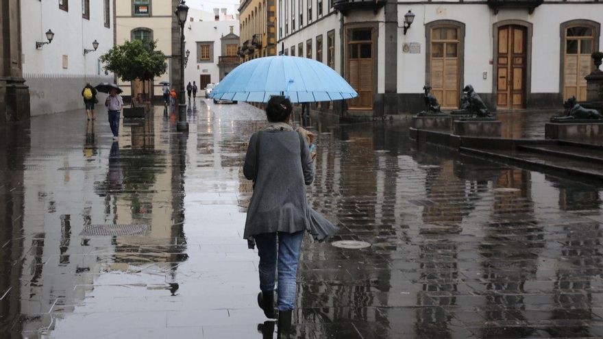 La lluvia vuelve a Canarias este jueves