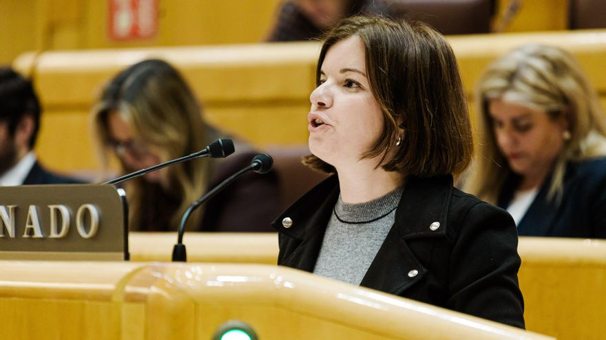 Archivo - La senadora de ERC Sara Bailac, en el Senado, a 28 de enero de 2025, en Madrid (España).