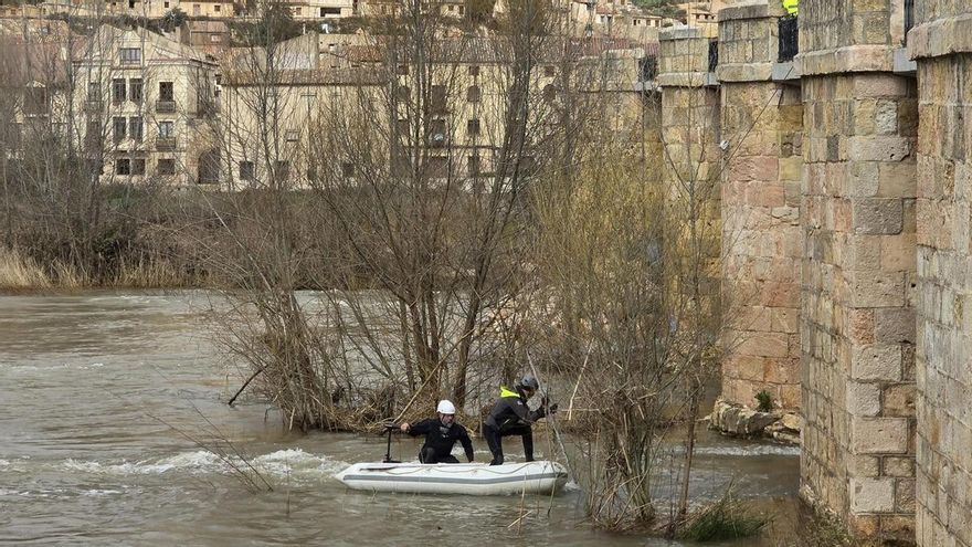 Medio mes sin puente por una riada en un pueblo de Soria: “¿Qué tenemos que hacer para que se nos escuche como a Talavera?”