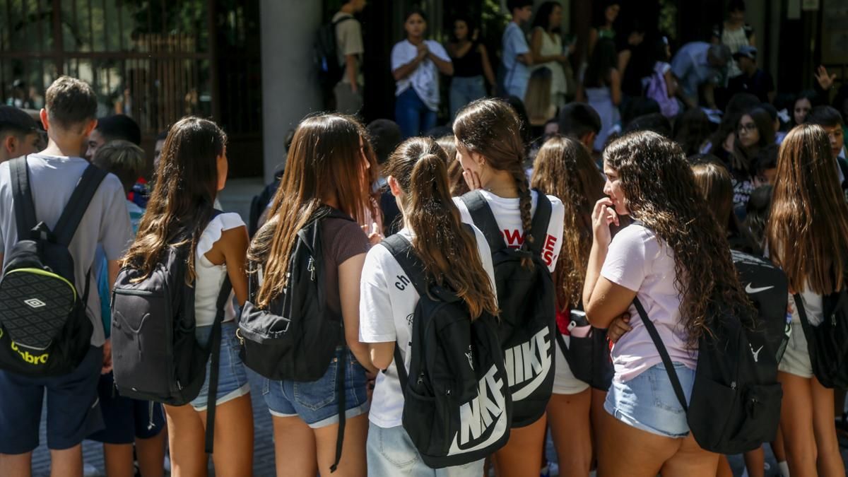 Comienzo de las clases en los institutos