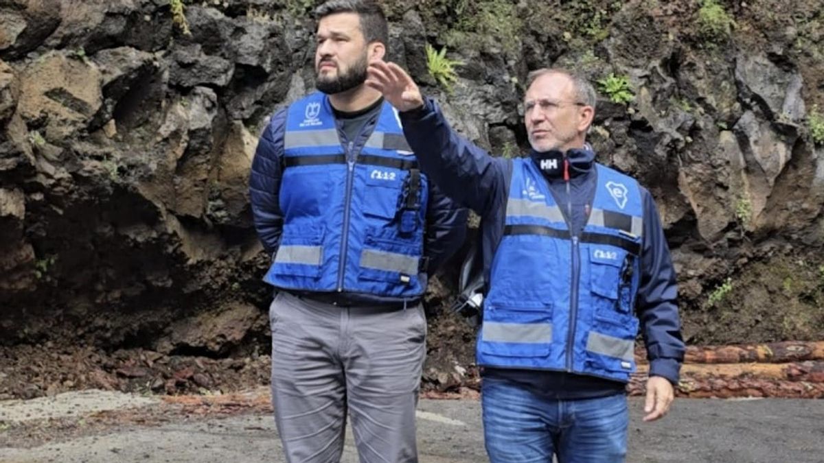 Sergio Rodríguez coordina la respuesta a la borrasca con los ayuntamientos de La Palma  y refuerza el despliegue de recursos: “Precaución extrema”