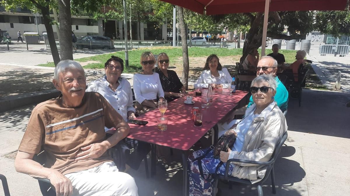 Grupo de apoyo mutuo de Poble Nou, en Barcelona