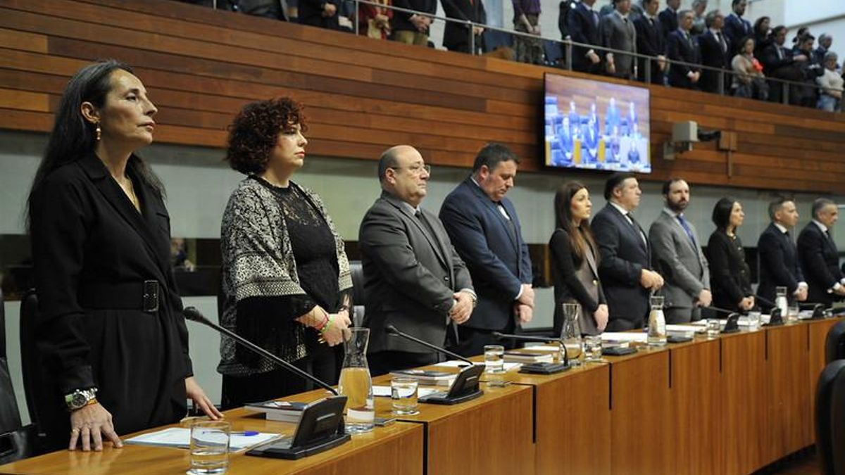 El grupo parlamentario de Vox en Extremadura, que ha pasado de cinco a 11 escaños