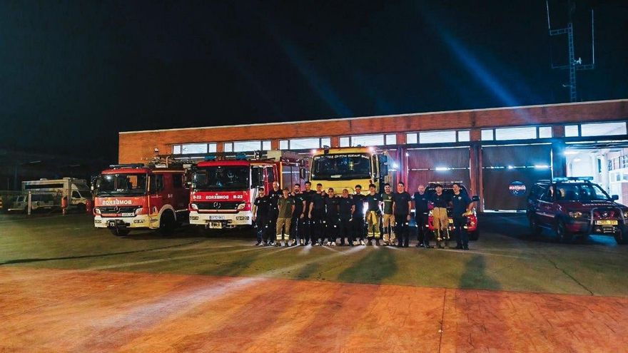 Bomberos de La Rioja.