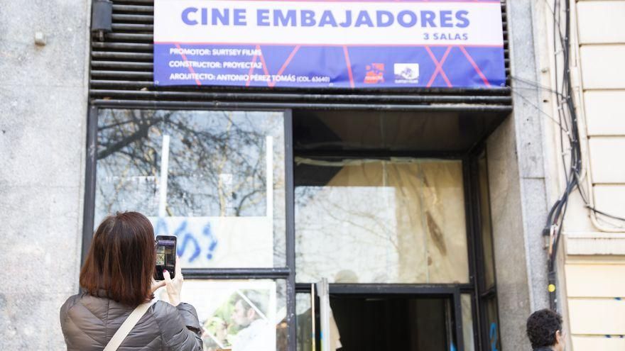 Los Cines Embajadores pararon su apertura, prevista para marzo, con una inversión de 600 mil euros realizada: ahora ya están abiertos