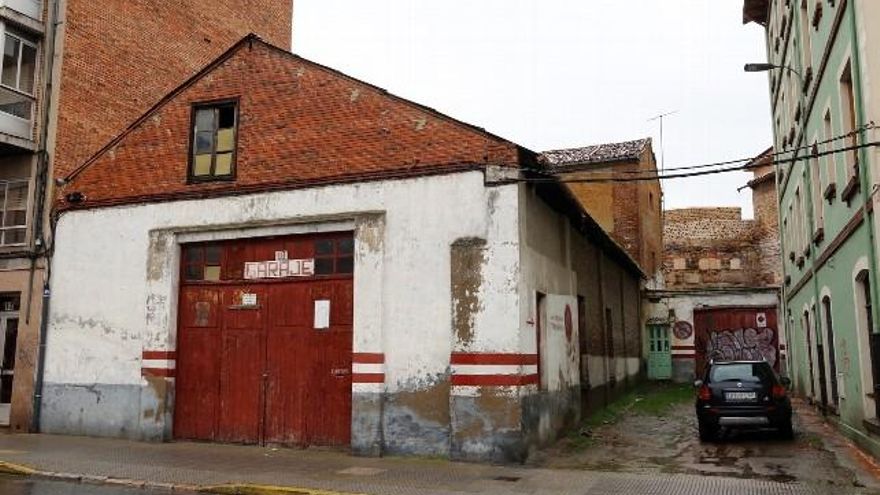 Futuro acceso al Molino Sidrón desde la avenida Ramón y Cajal.