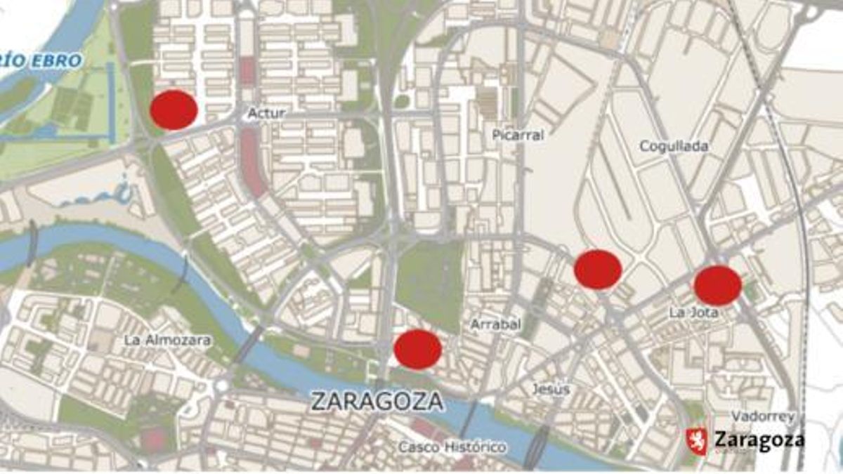 Ubicaciones de la instalación de placas fotovoltaicas