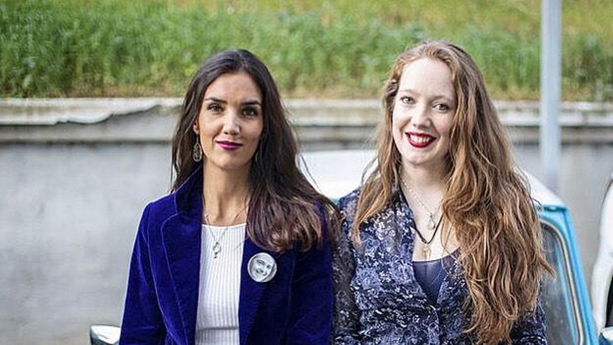 Teresa Lozano (d) y Zua Méndez (d), de Towanda Rebels, participarán en la III jornada sobre violencia de género de Castro Urdiales.