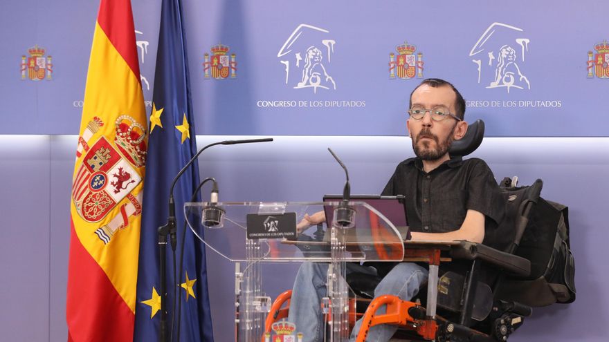 España.-Echenique dice que el Gobierno de coalición no peligra, pero seguirán defendiendo su oposición al envío de armas