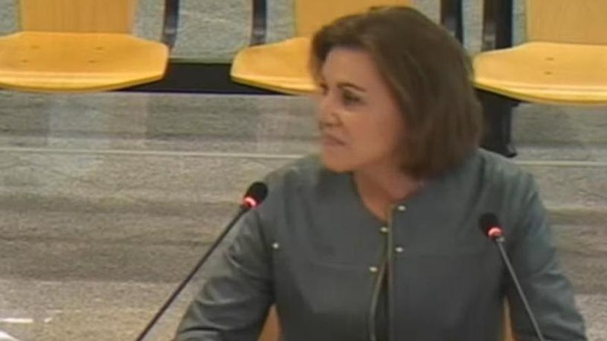 María Dolores de Cospedal en la Audiencia Nacional