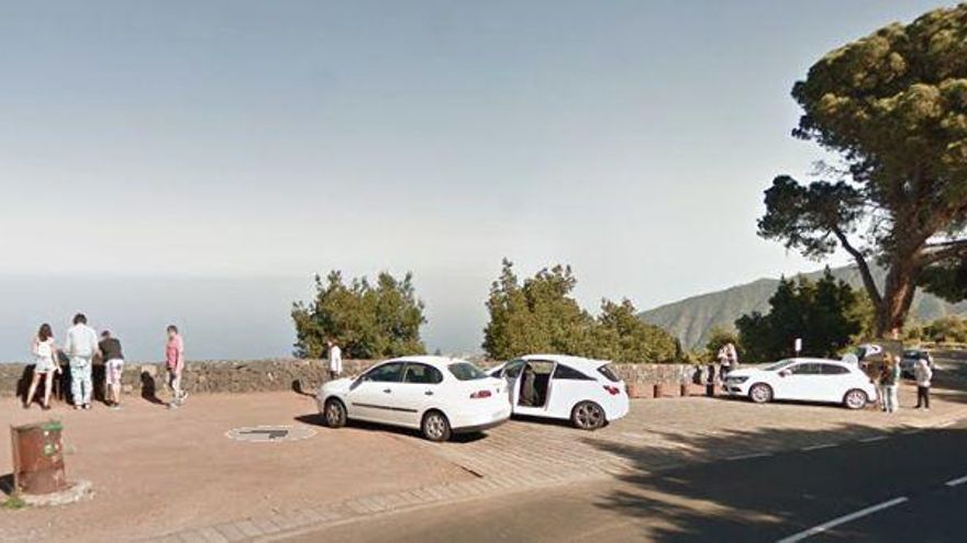 Se busca al autor de una pintada de grandes dimensiones en un espacio natural protegido de Tenerife